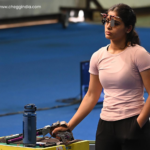 Karnam Malleswari, an Indian woman who won a weightlifting medal at the Olympics